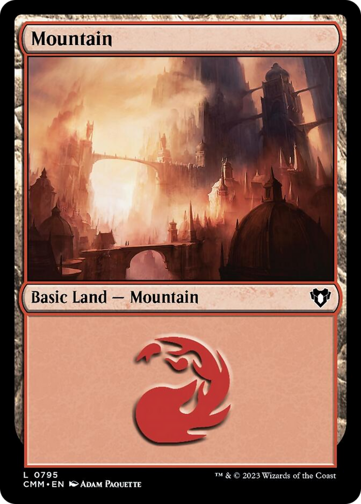 Mountain (795) [Commander Masters] | Magic Magpie