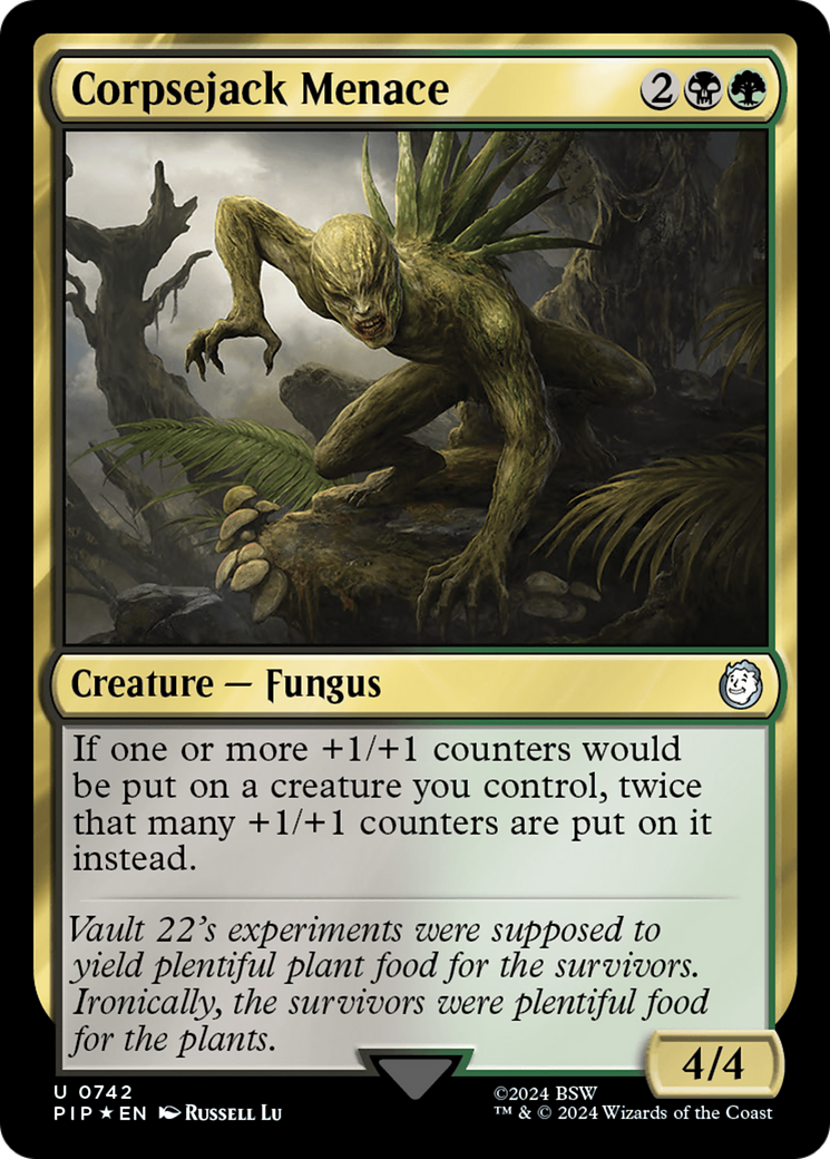 Corpsejack Menace (Surge Foil) [Fallout] | Magic Magpie