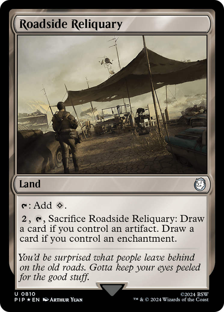 Roadside Reliquary (Surge Foil) [Fallout] | Magic Magpie