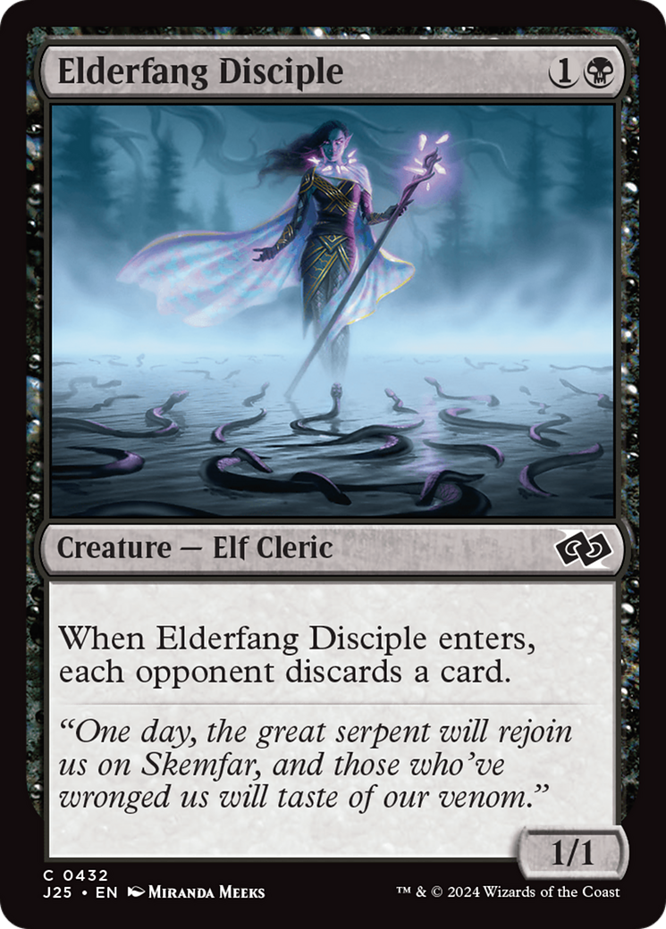 Elderfang Disciple [Foundations Jumpstart] | Magic Magpie