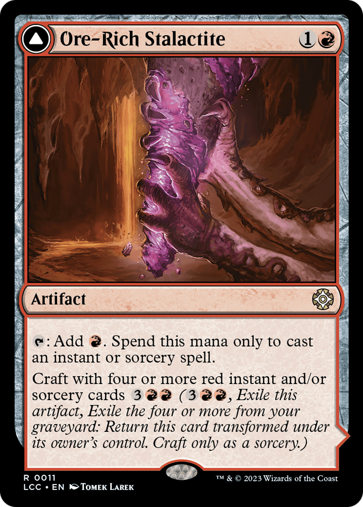 Ore-Rich Stalactite (Extended Art) [The Lost Caverns of Ixalan Commander] | Magic Magpie