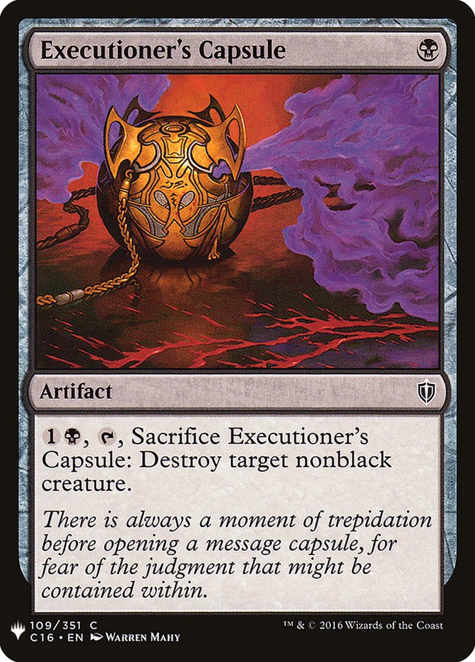 Executioner's Capsule [Mystery Booster] | Magic Magpie