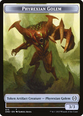 Phyrexian Goblin // Phyrexian Golem Double-Sided Token [Phyrexia: All Will Be One Tokens] | Magic Magpie