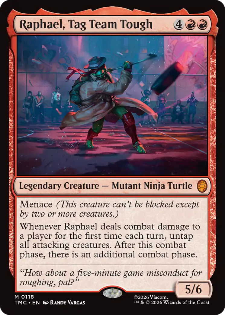 Raphael, Tag Team Tough [Teenage Mutant Ninja Turtles Commander] | Magic Magpie