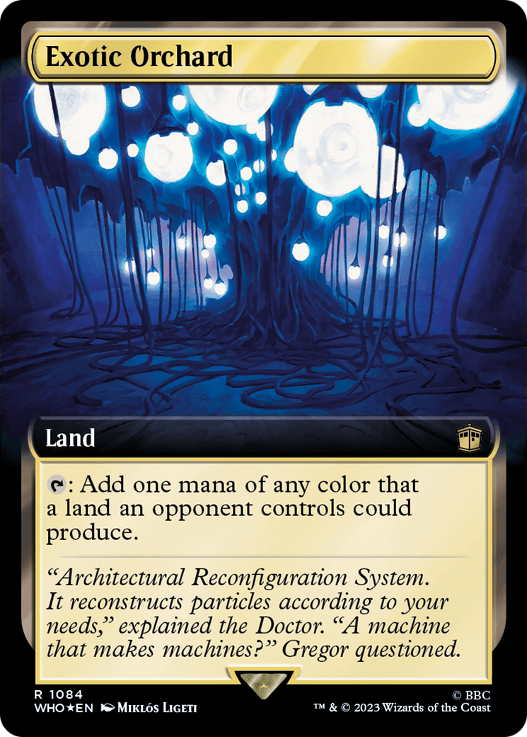 Exotic Orchard (Extended Art) (Surge Foil) [Doctor Who] | Magic Magpie