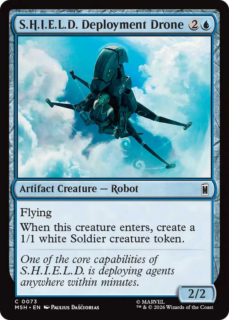 S.H.I.E.L.D. Deployment Drone [Marvel Super Heroes] | Magic Magpie