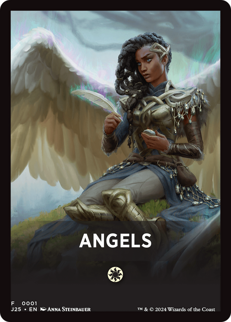 Angels Theme Card [Foundations Jumpstart Front Cards] | Magic Magpie