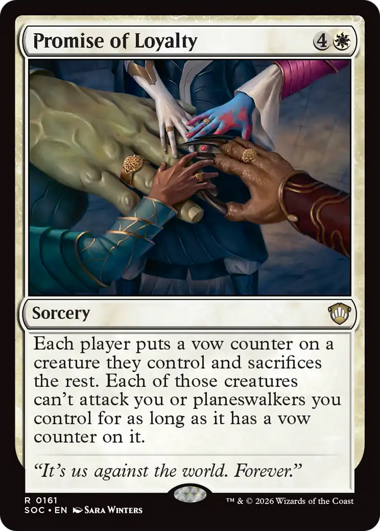 Promise of Loyalty [Secrets of Strixhaven Commander] | Magic Magpie