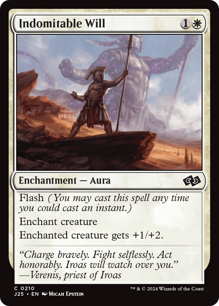 Indomitable Will [Foundations Jumpstart] | Magic Magpie