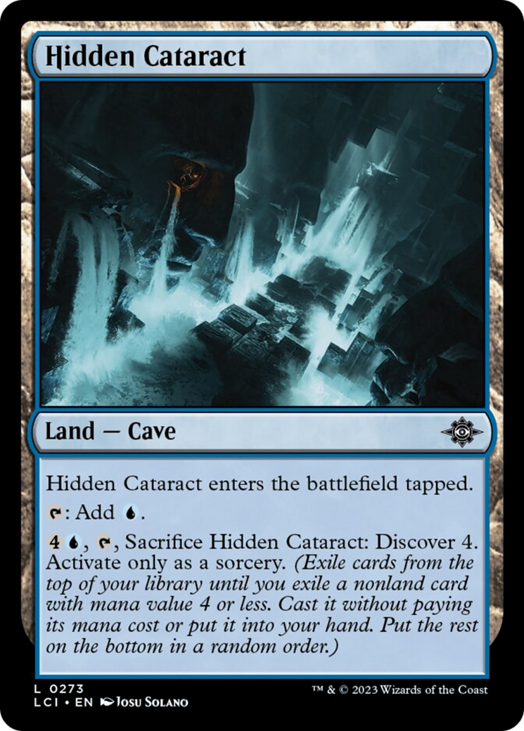 Hidden Cataract [The Lost Caverns of Ixalan] | Magic Magpie