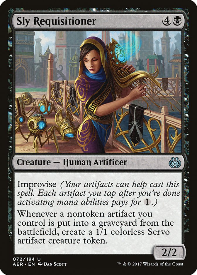 Sly Requisitioner [Aether Revolt] | Magic Magpie