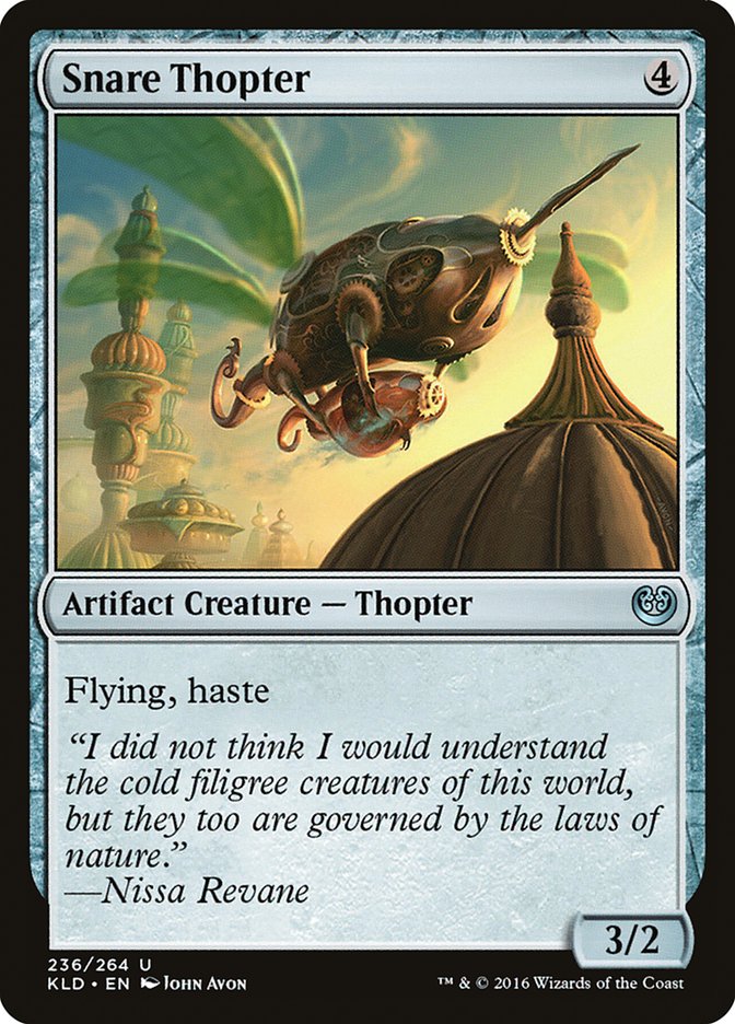 Snare Thopter [Kaladesh] | Magic Magpie