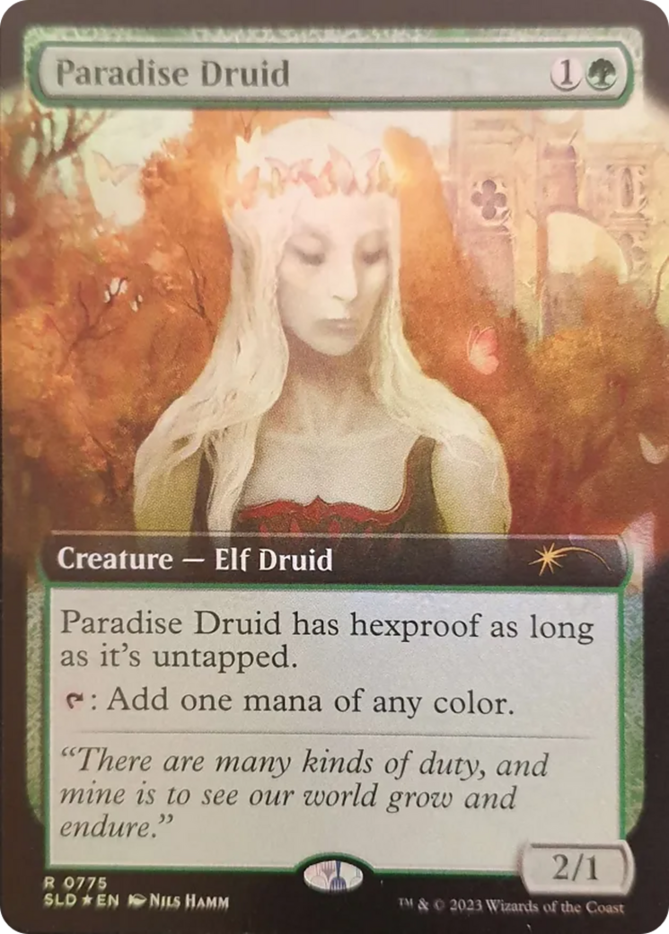 Paradise Druid (Extended Art) [Secret Lair Drop Series] | Magic Magpie