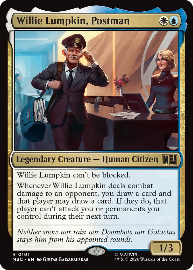 Willie Lumpkin, Postman [Marvel Super Heroes Commander] | Magic Magpie