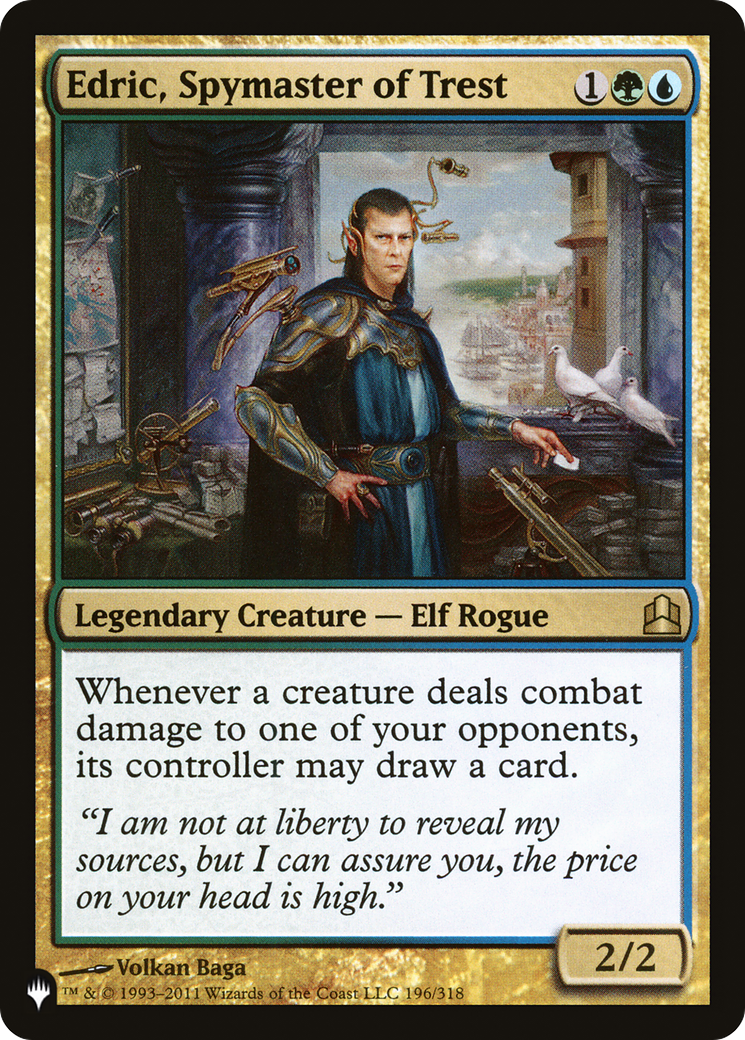 Edric, Spymaster of Trest [The List] | Magic Magpie