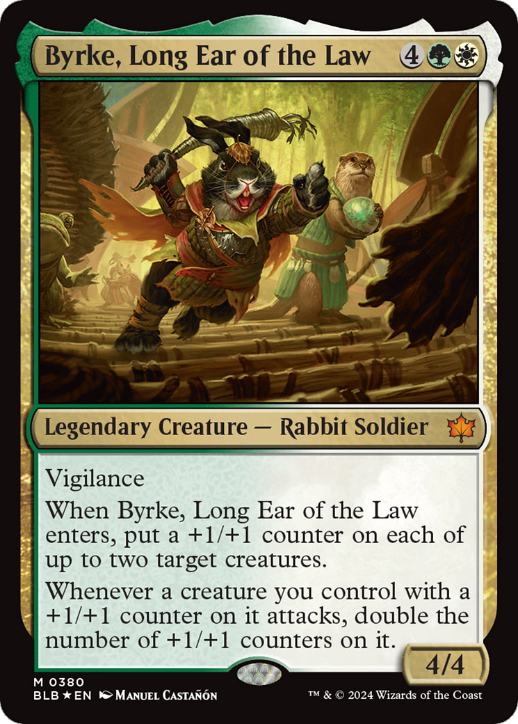 Byrke, Long Ear of the Law [Bloomburrow] | Magic Magpie