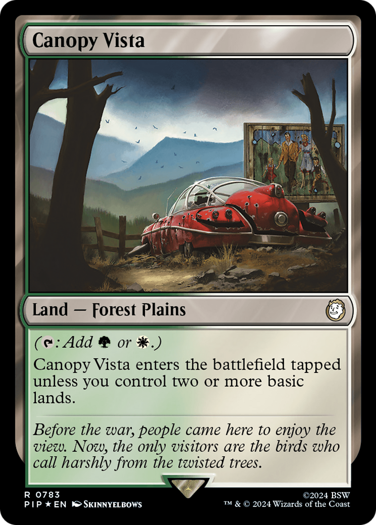 Canopy Vista (Surge Foil) [Fallout] | Magic Magpie