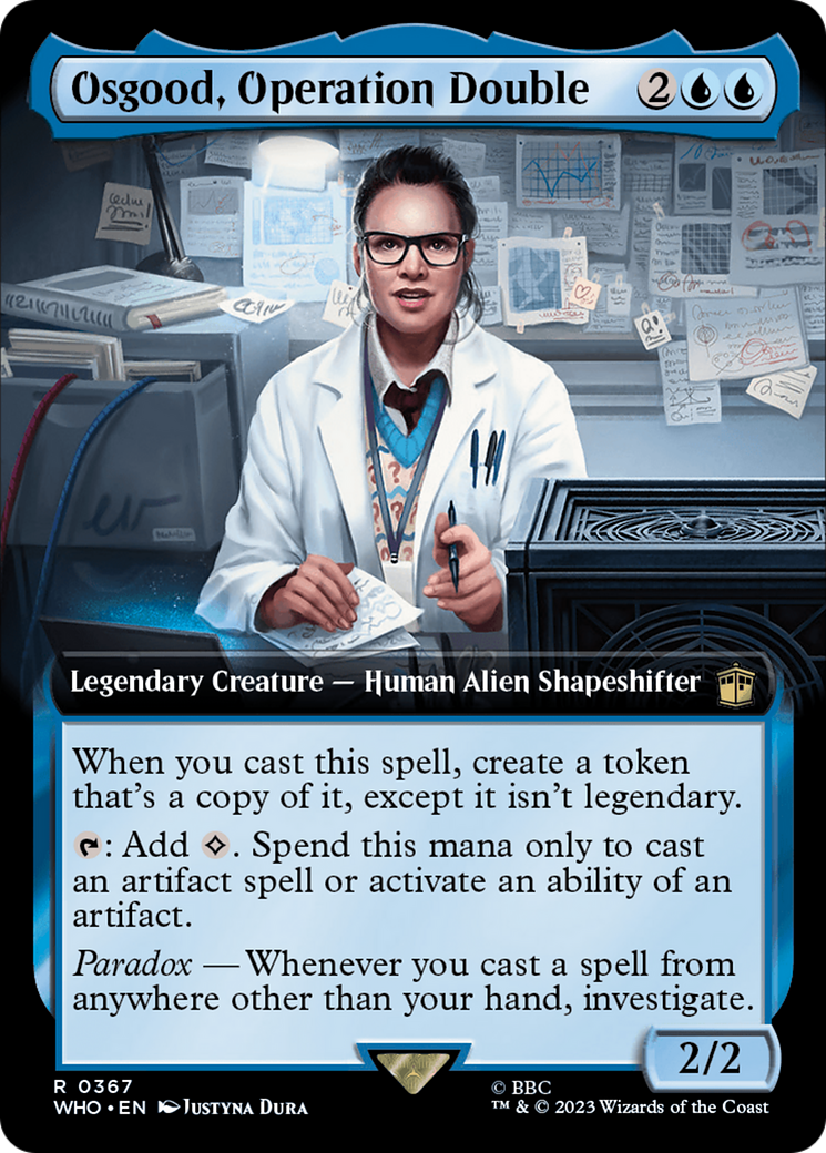 Osgood, Operation Double (Extended Art) [Doctor Who] | Magic Magpie