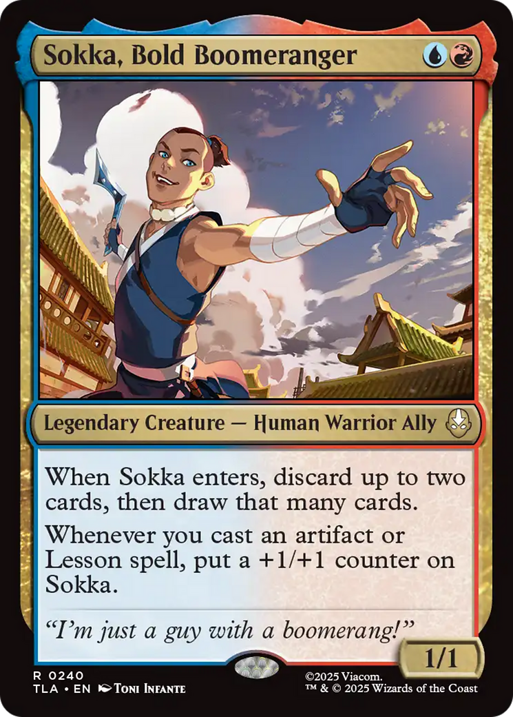Sokka, Bold Boomeranger [Avatar: The Last Airbender] | Magic Magpie