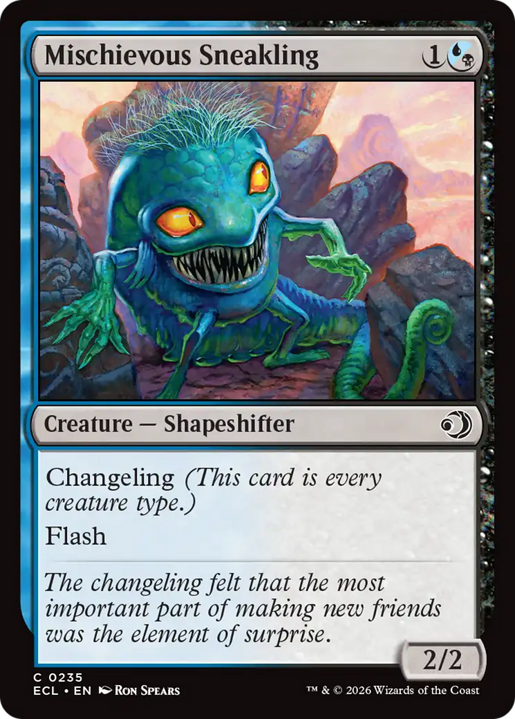 Mischievous Sneakling [Lorwyn Eclipsed] | Magic Magpie