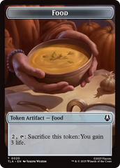 Food (0020) // Ally (0007) Double-Sided Token [Avatar: The Last Airbender Tokens] | Magic Magpie