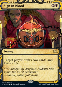 Sign in Blood [Strixhaven: Mystical Archive] | Magic Magpie