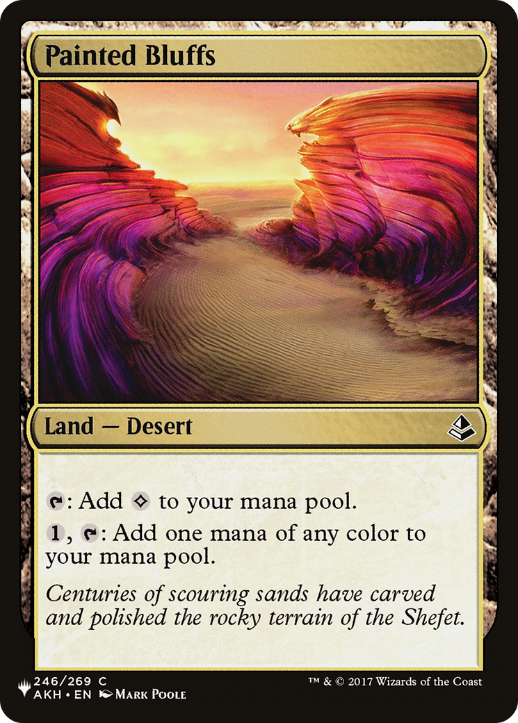 Painted Bluffs [The List Reprints] | Magic Magpie