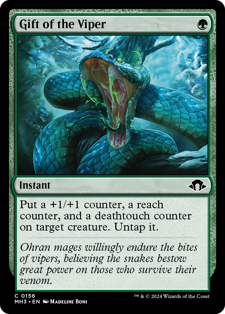 Gift of the Viper [Modern Horizons 3] | Magic Magpie