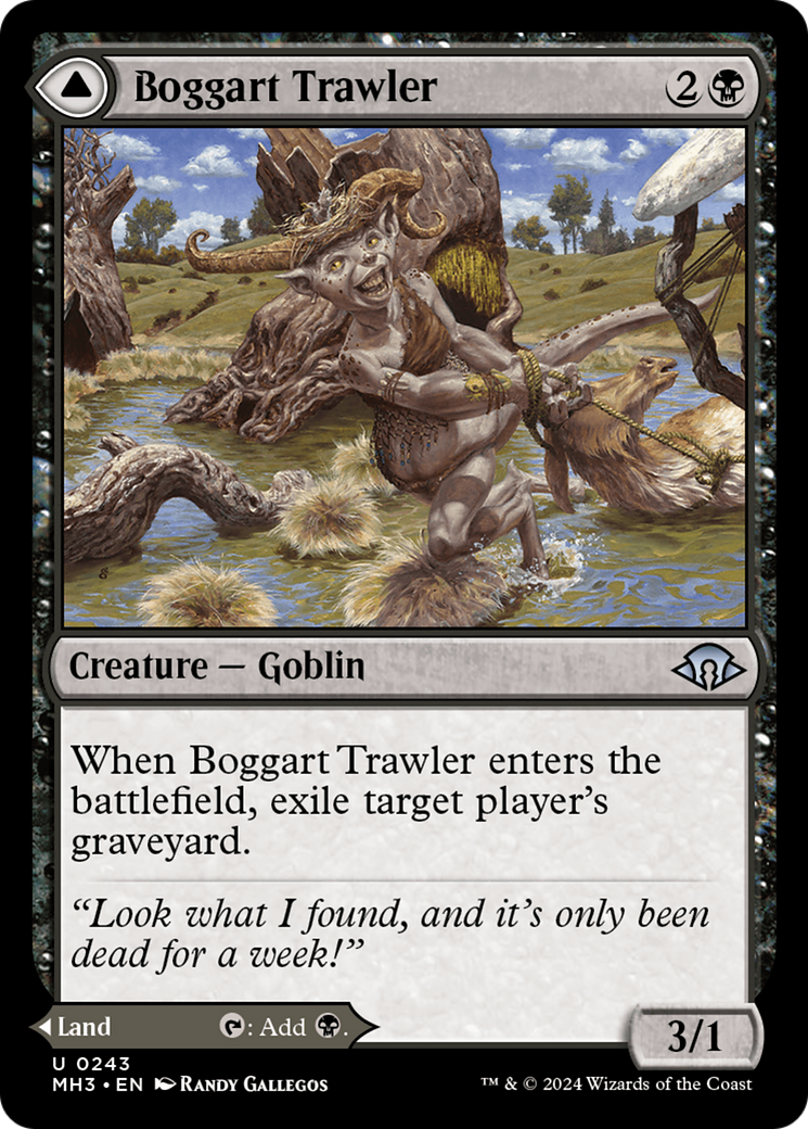 Boggart Trawler // Boggart Bog [Modern Horizons 3] | Magic Magpie