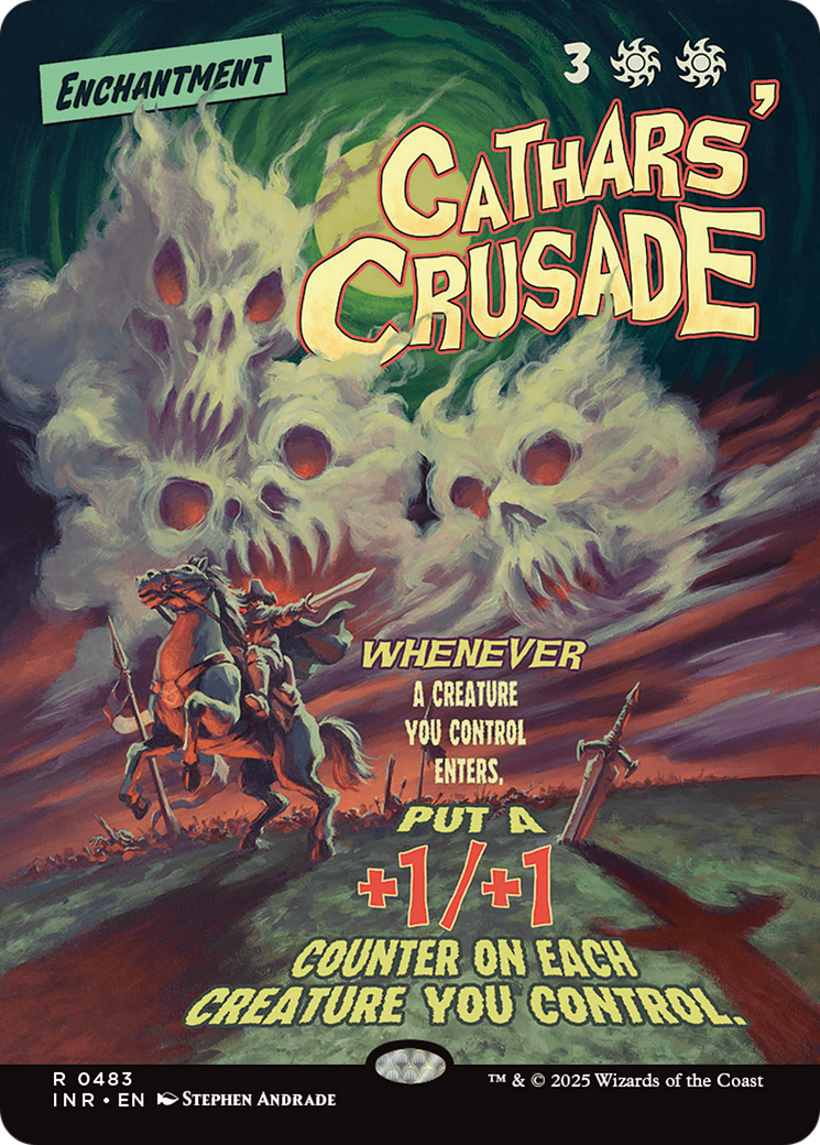 Cathars' Crusade (Showcase) [Innistrad Remastered] | Magic Magpie