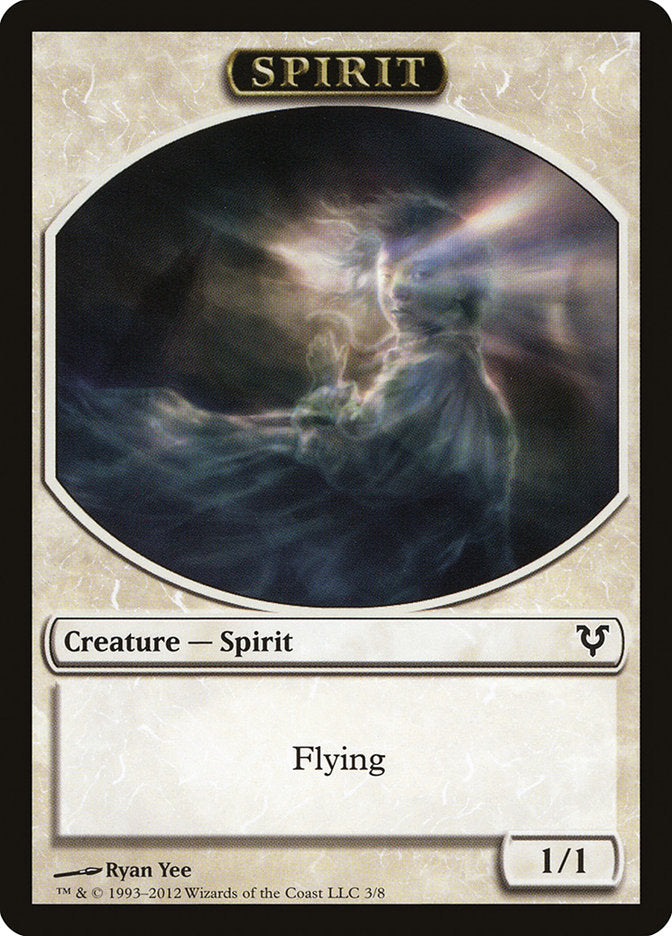 Spirit Token (3/8) [Avacyn Restored Tokens] | Magic Magpie