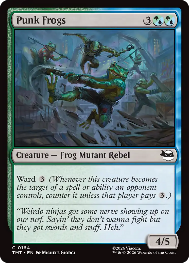Punk Frogs [Teenage Mutant Ninja Turtles] | Magic Magpie