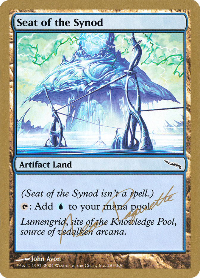 Seat of the Synod (Aeo Paquette) [World Championship Decks 2004] | Magic Magpie