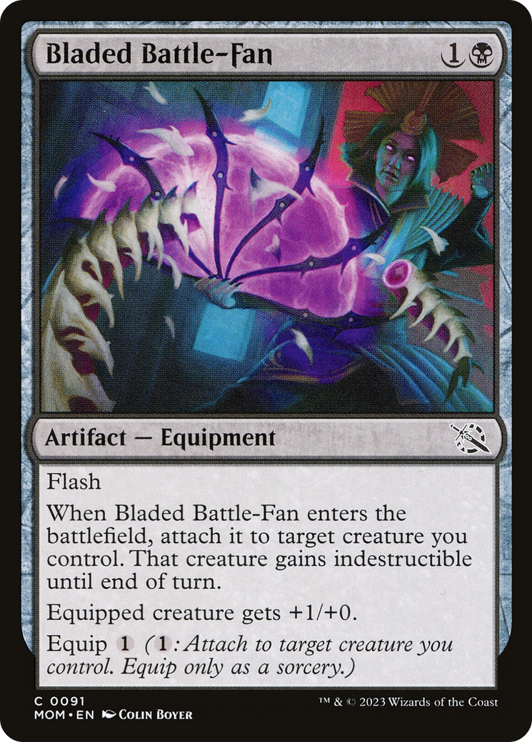 Bladed Battle-Fan [March of the Machine] | Magic Magpie