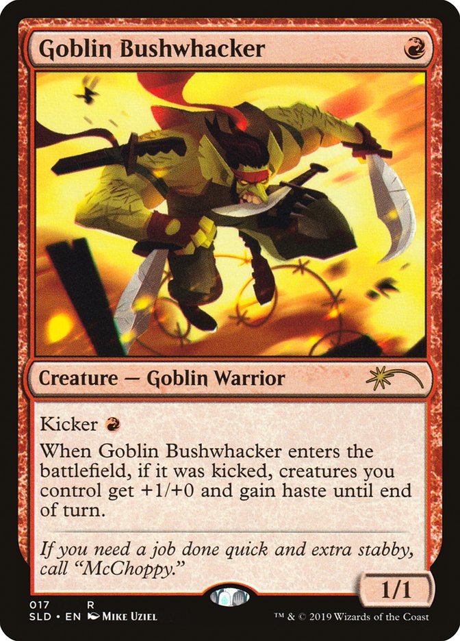 Goblin Bushwhacker [Secret Lair Drop Series] | Magic Magpie
