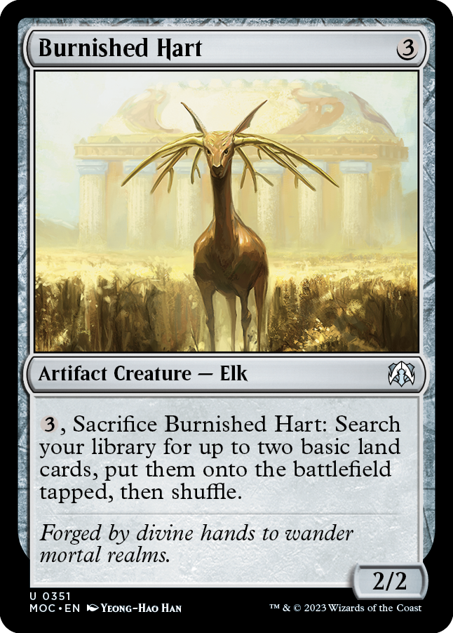 Burnished Hart [March of the Machine Commander] | Magic Magpie