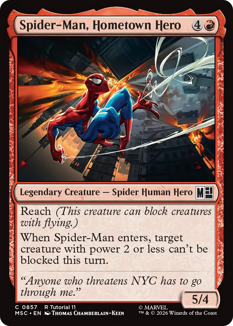 Spider-Man, Hometown Hero [Marvel Super Heroes Commander] | Magic Magpie