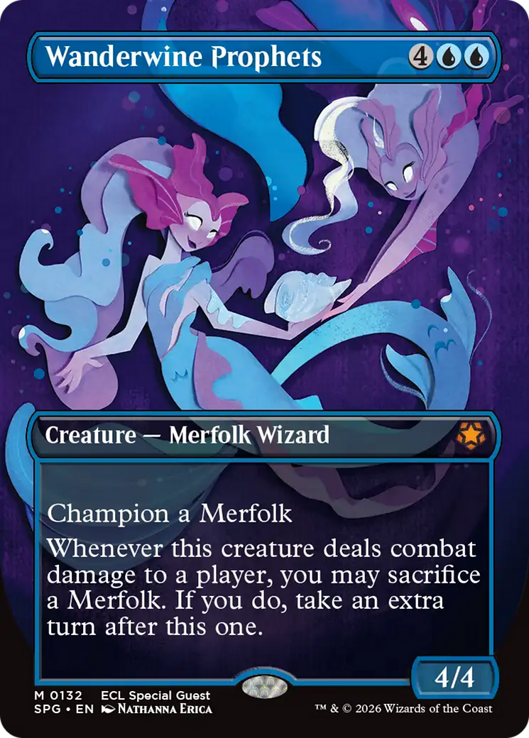 Wanderwine Prophets (Borderless) [Lorwyn Eclipsed Special Guests] | Magic Magpie