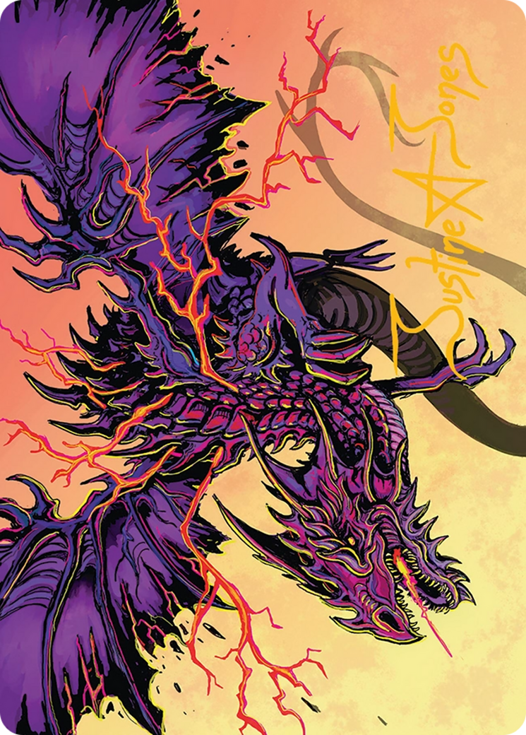 Stormshriek Feral Art Card (35/54) [Tarkir: Dragonstorm Art Series] | Magic Magpie