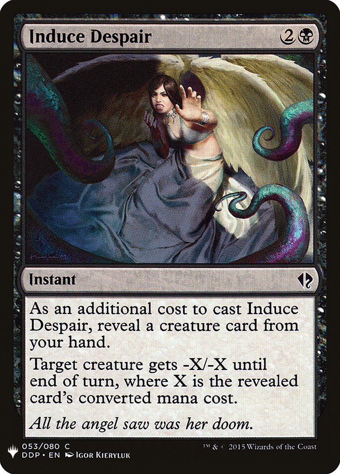 Induce Despair [Mystery Booster] | Magic Magpie