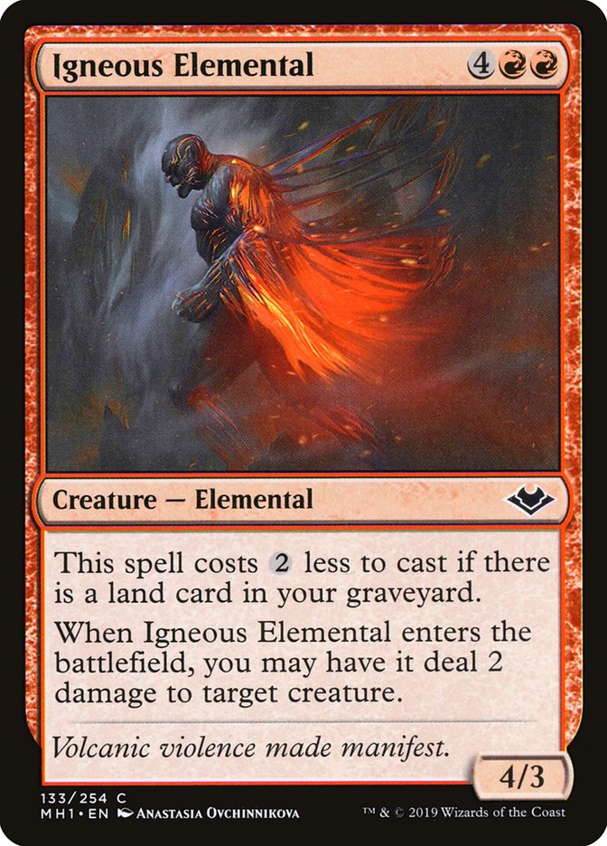 Igneous Elemental [Modern Horizons] | Magic Magpie