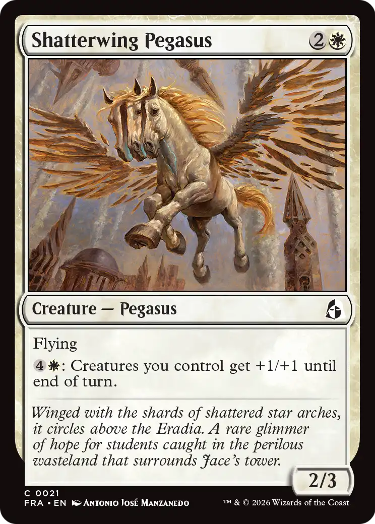 Shatterwing Pegasus [Reality Fracture] | Magic Magpie