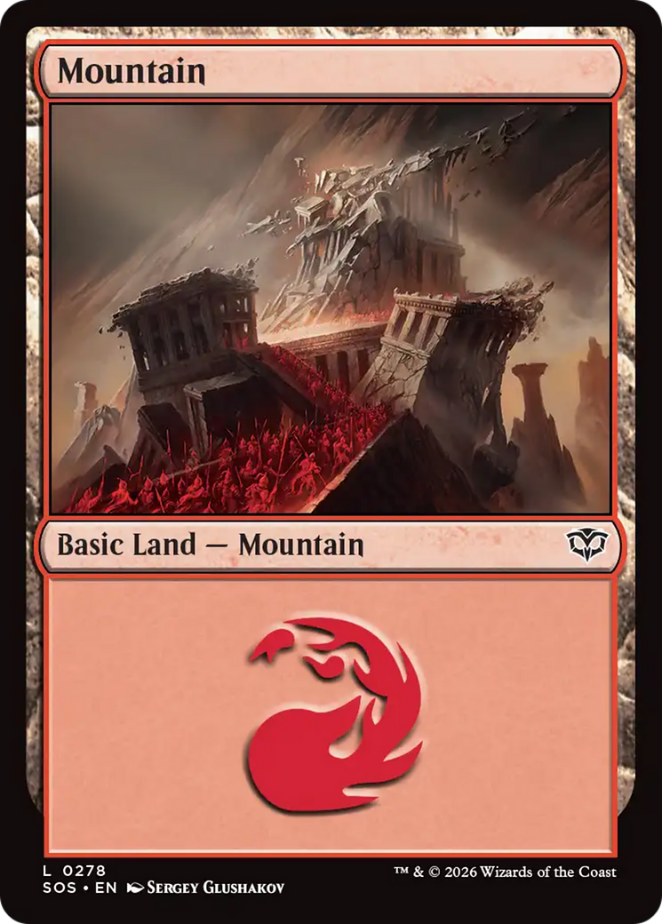 Mountain (0278) [Secrets of Strixhaven] | Magic Magpie
