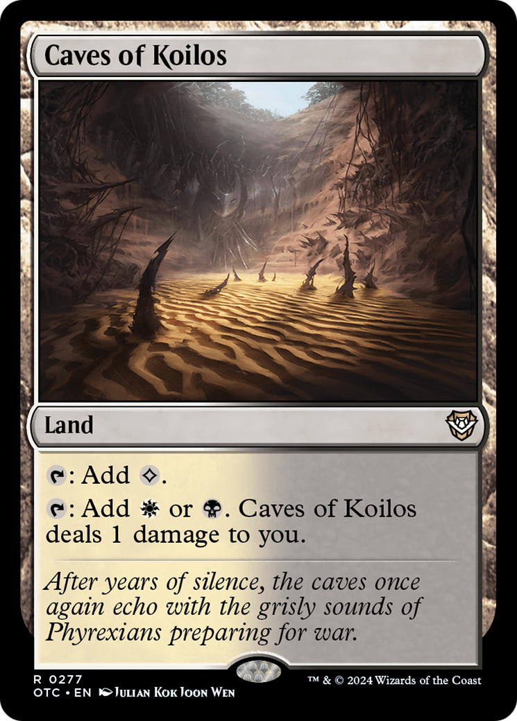 Caves of Koilos [Outlaws of Thunder Junction Commander] | Magic Magpie