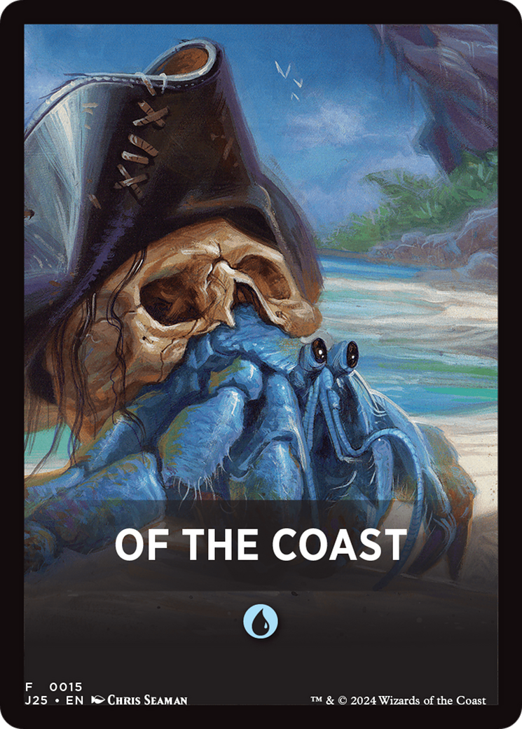 Of The Coast Theme Card [Foundations Jumpstart Front Cards] | Magic Magpie