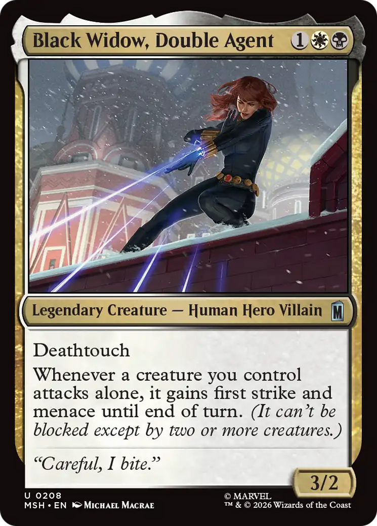 Black Widow, Double Agent [Marvel Super Heroes] | Magic Magpie