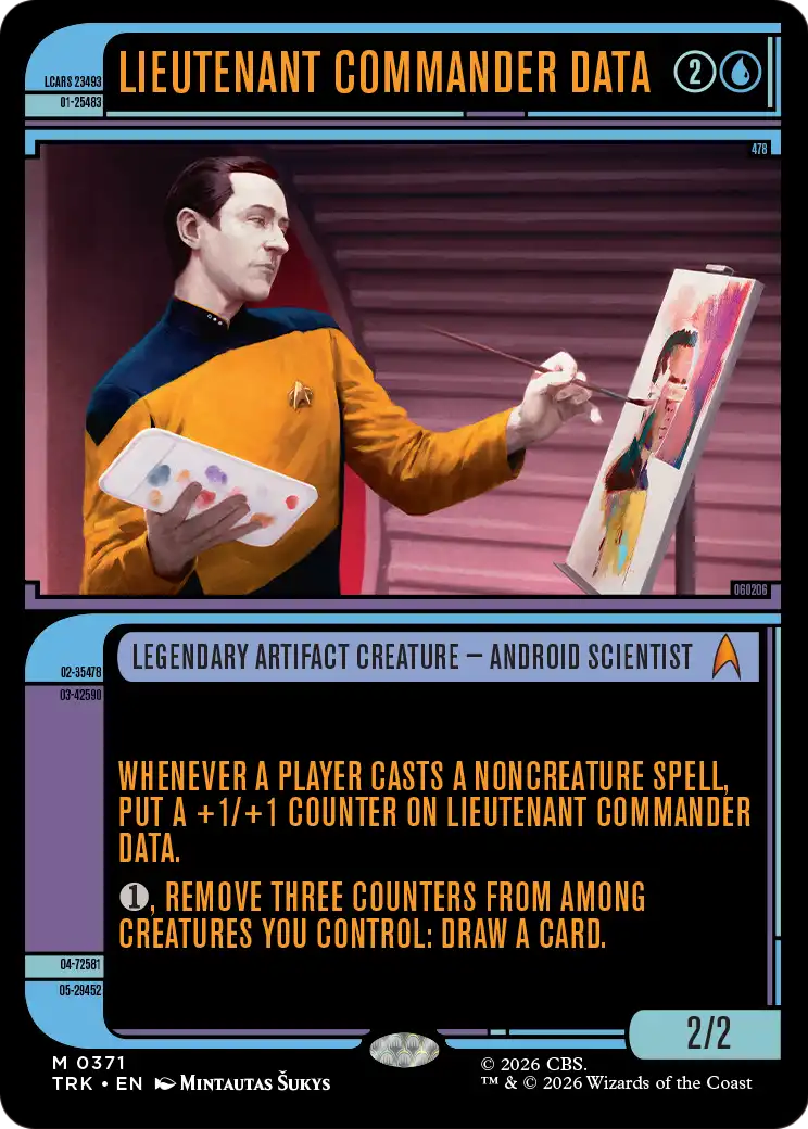 Lieutenant Commander Data (Showcase) [Star Trek] | Magic Magpie