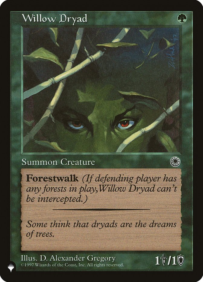 Willow Dryad [The List] | Magic Magpie