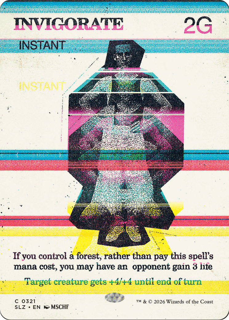 Invigorate (0321) [Secret Lair x MSCHF: The Zeta Set] | Magic Magpie