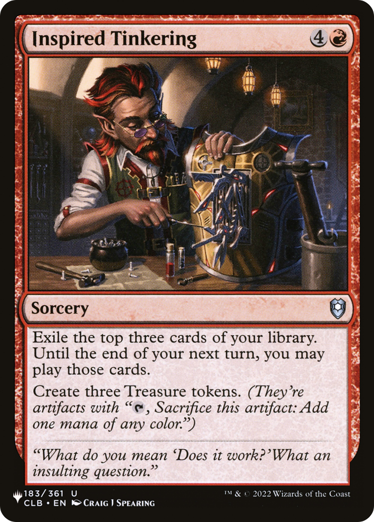 Inspired Tinkering [The List] | Magic Magpie